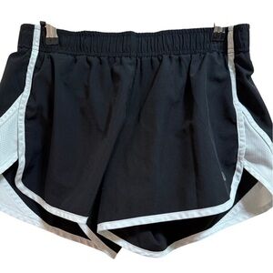 Xersion Black Athletic Shorts with White Trim